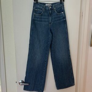 AMO Frida Classic Wide Leg Denim Jeans